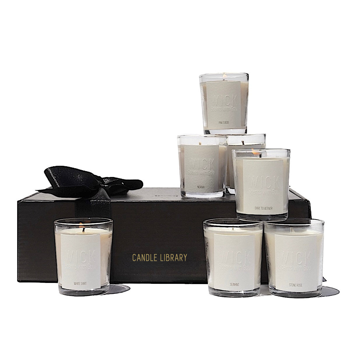 The Candle Library // Home Fragrance Discovery Set // 7 x 100 ml