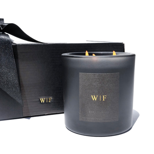 Collection Privèe // Personalised XXL Noir Candle // 400 g