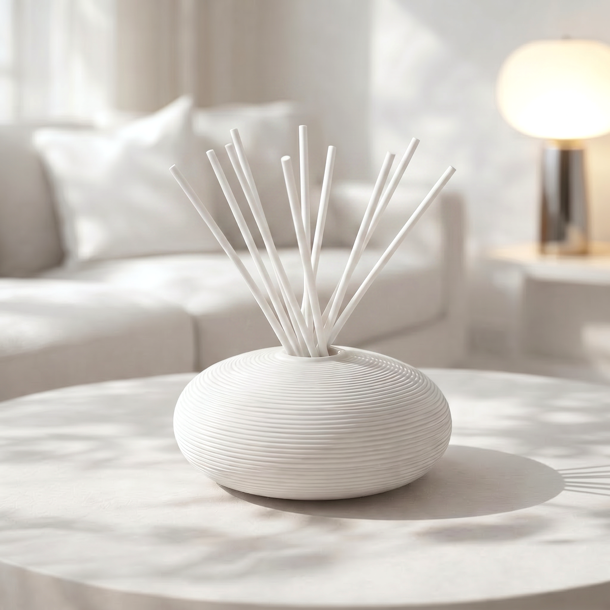 The Ceramic Sphere // Hinoki Blush // Luxury Diffuser Gift Set // 1000 ml