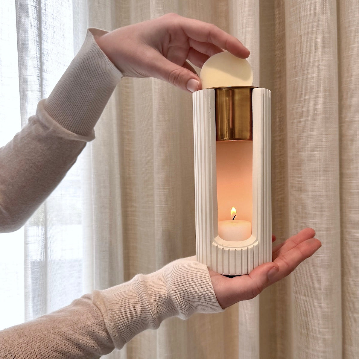 Designer Wax Melter // White