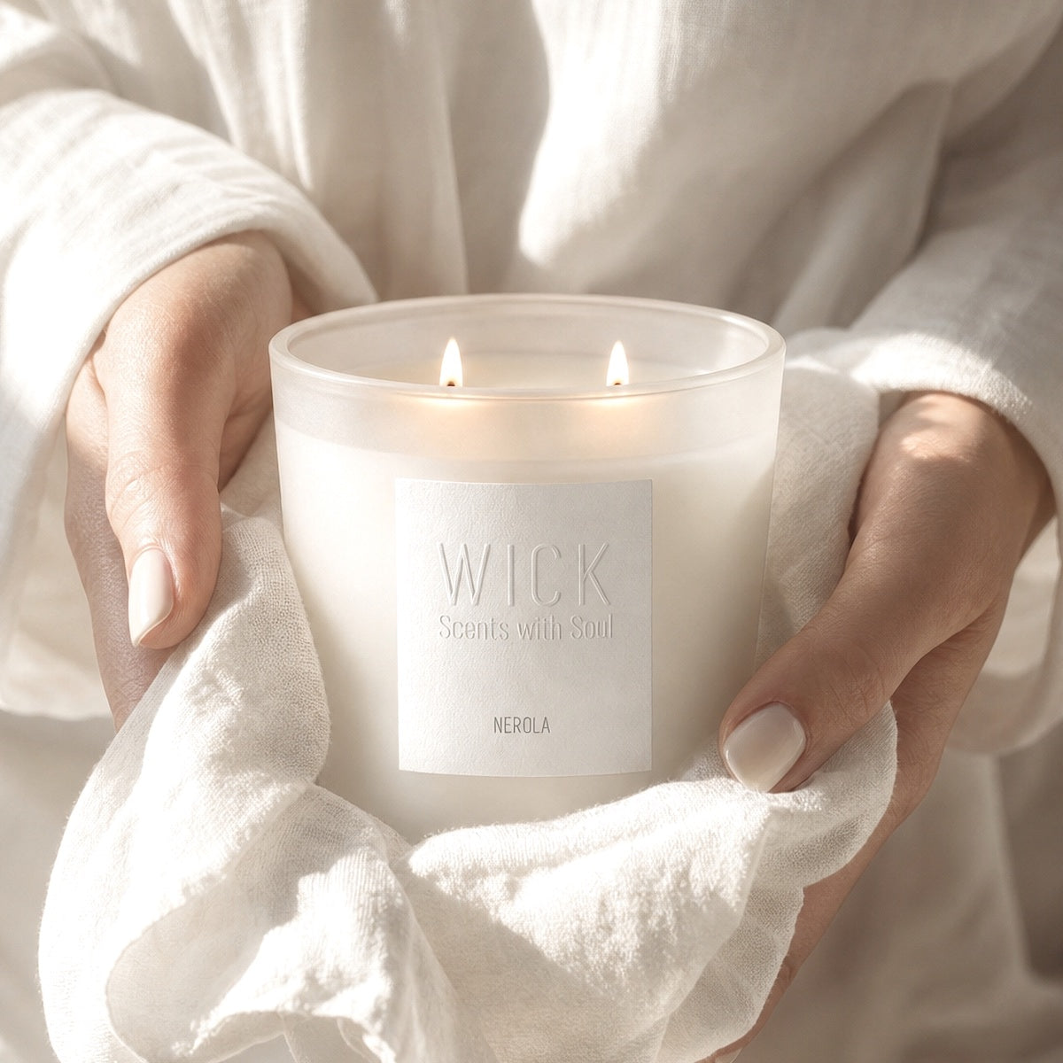 XXL Glass Candle // Nerola // 500 ml