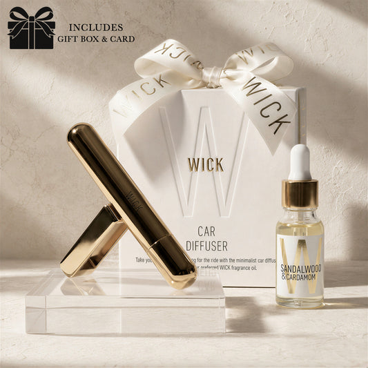 The Gold Car Diffuser Duo | Gift Set