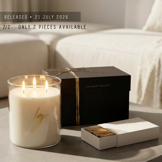 Nordic Rose  // Candle & Matchbox Gift Set // 650 ml
