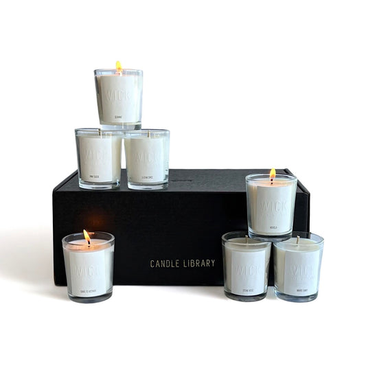 The Candle Library // Home Fragrance Discovery Set // 7 x 100 ml