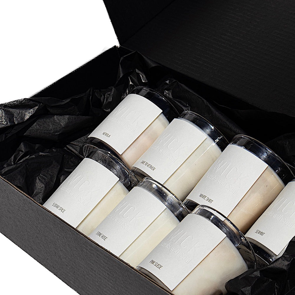 The Candle Library // Home Fragrance Discovery Set // 7 x 100 ml