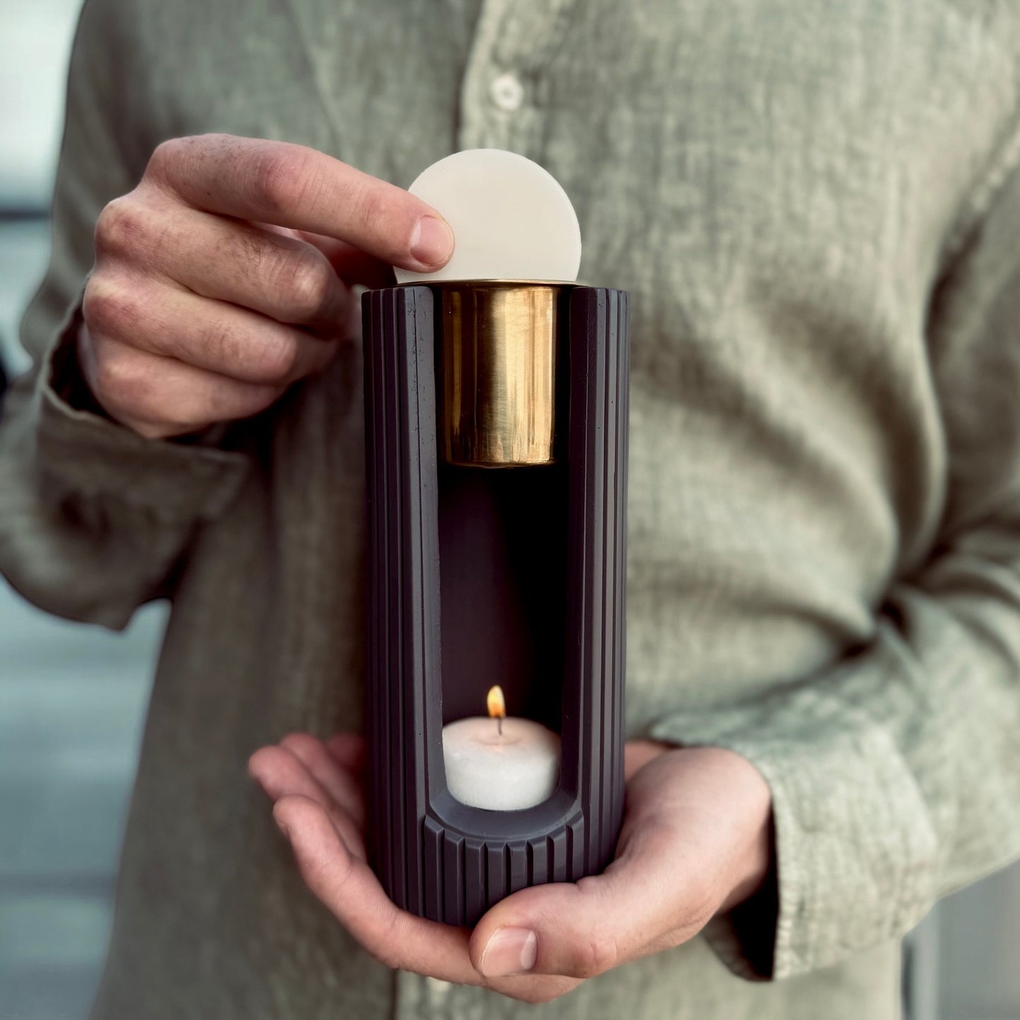 Designer Wax Melter // Charcoal