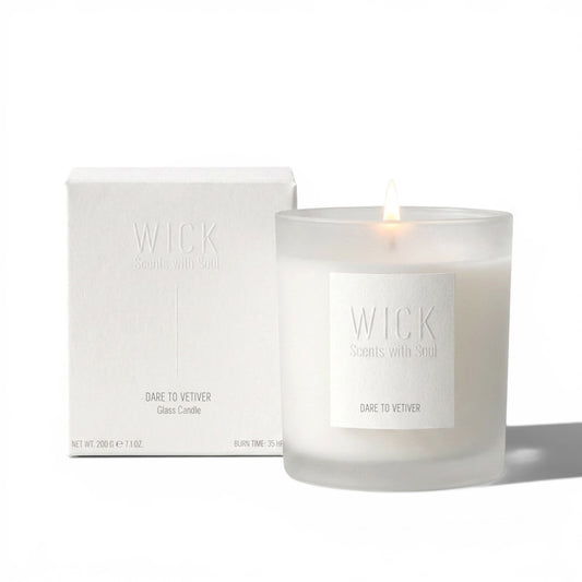 Classic Glass Candle // Dare to Vetiver // 200 ml