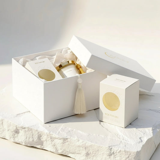 Eid Collection // Candle & Matchbox Gift Set // *Includes Gift Box