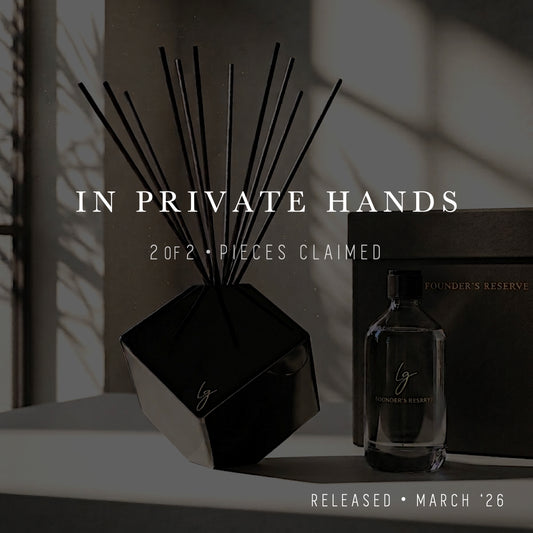 The Midnight Cube // Terre Lume // Luxury Diffuser Gift Set // 500 ml