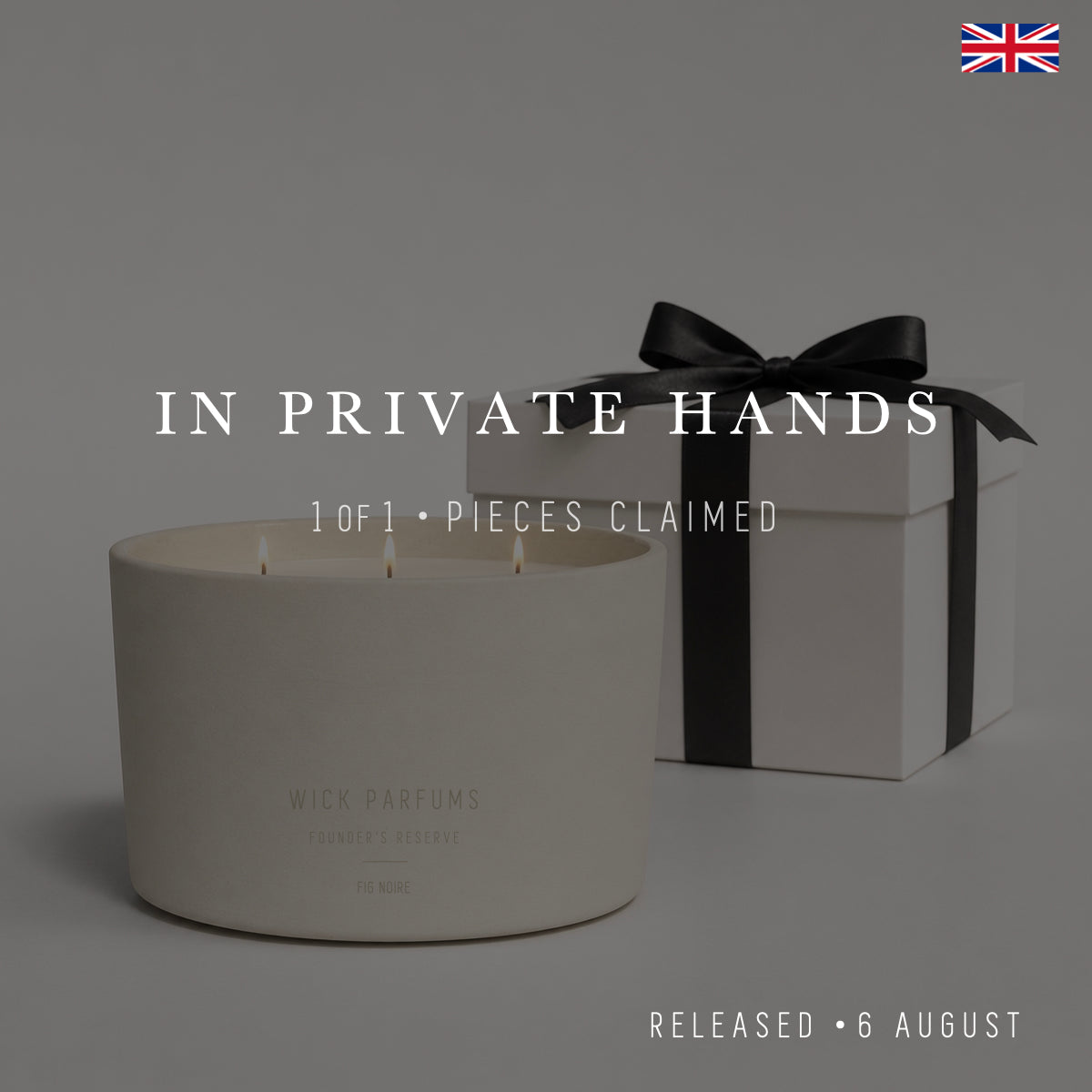 London Reserve Collection // Raw Ceramic Bowl Candle // Fig Noire // 600 g // Triple Wick