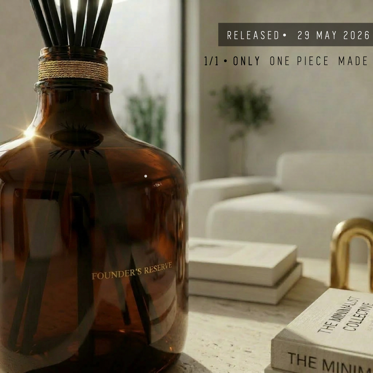 The Grand Amber //  Luxury Mega Diffuser // 2500 ml