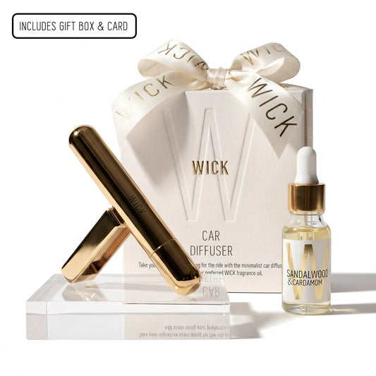 The Gold Car Diffuser Duo // Gift Set