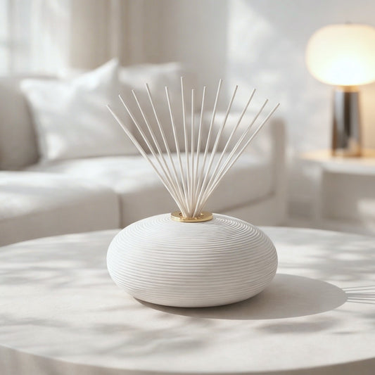 The Ceramic Sphere // Hinoki Blush // Luxury Diffuser Gift Set