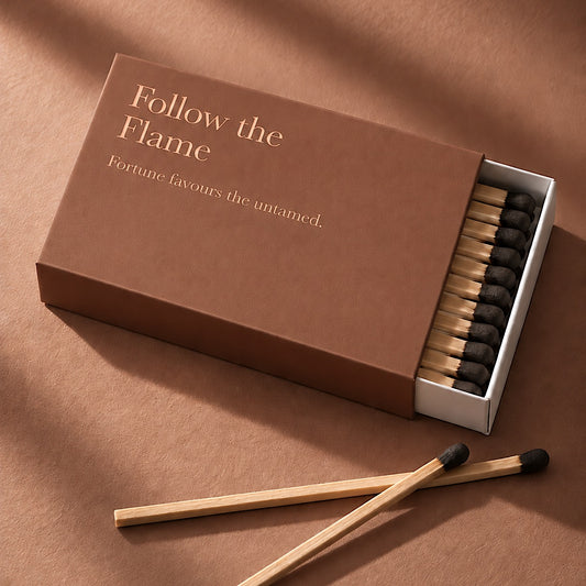 Novelty Matchbox Collection // Follow the Flame