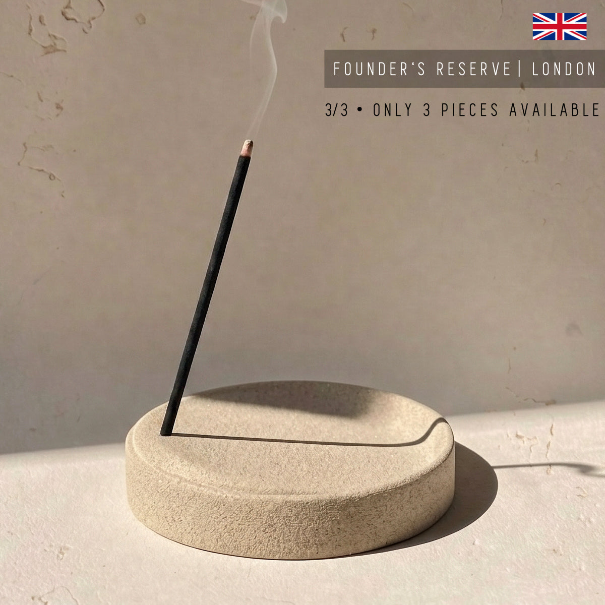 London Reserve Collection // Handmade Stone Incense Holder