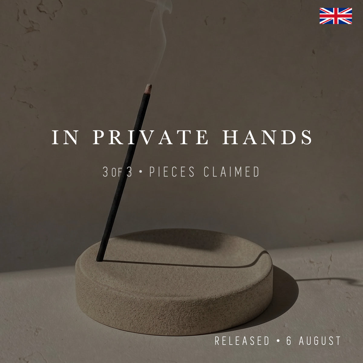 London Reserve Collection // Handmade Stone Incense Holder