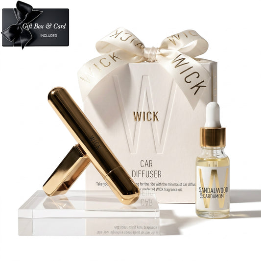 The Gold Car Diffuser Duo // Gift Set