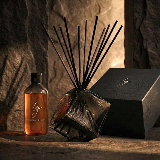 The Midnight Cube // Oud d'Or // Luxury Diffuser Gift Set