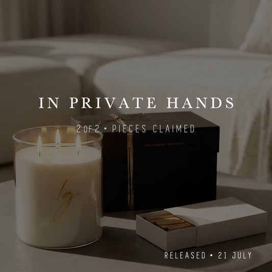 Nordic Rose  // Candle & Matchbox Gift Set // 650 ml