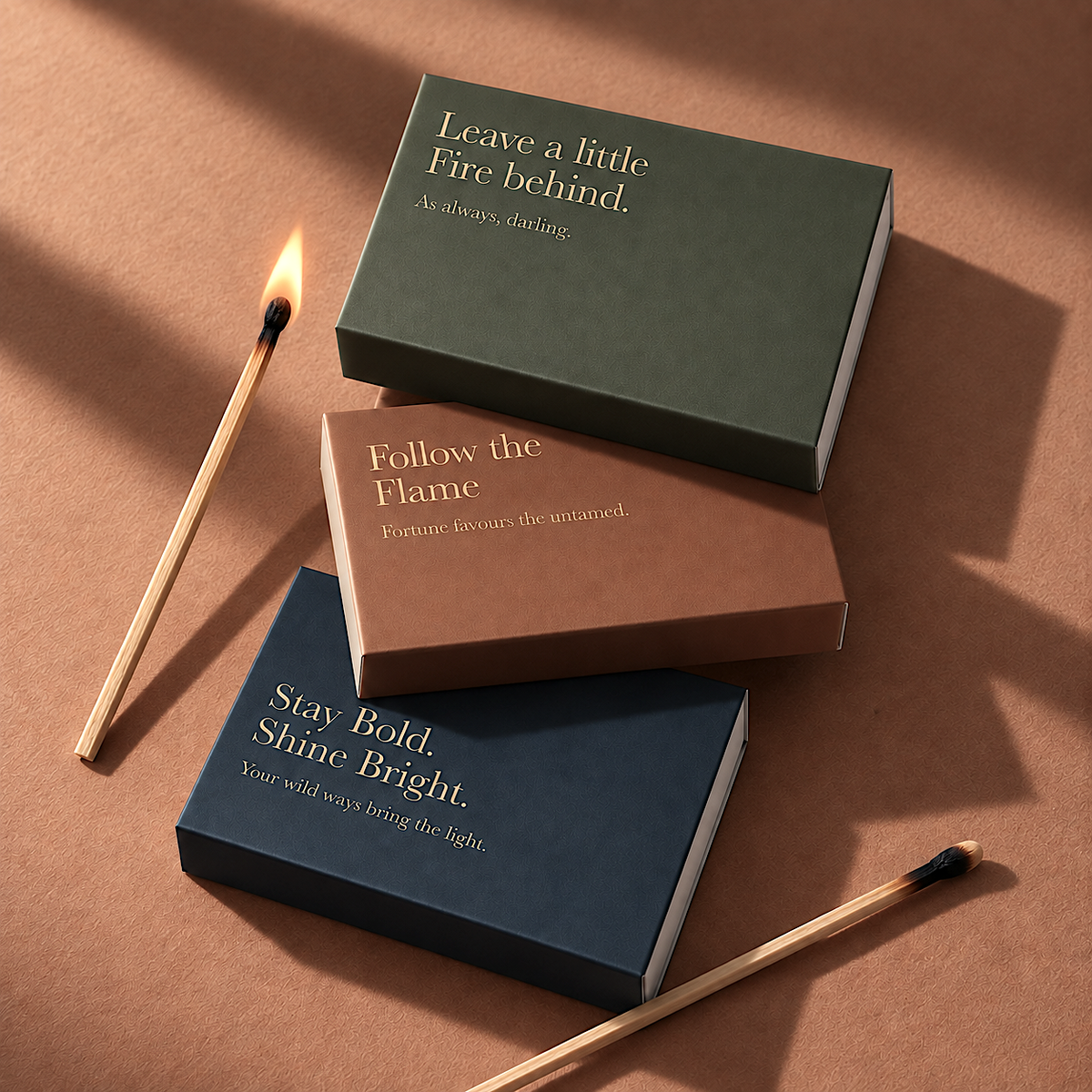 Novelty Matchbox Collection // Stay Bold, Shine Bright
