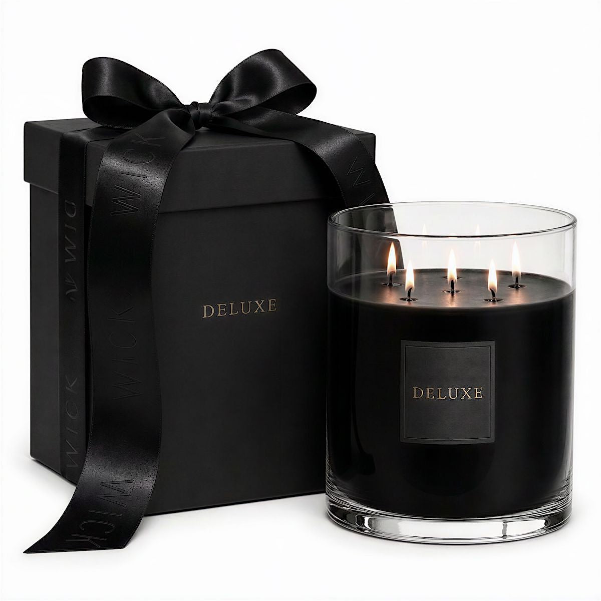 Personalised Mega Candle | Noir | 3 kg