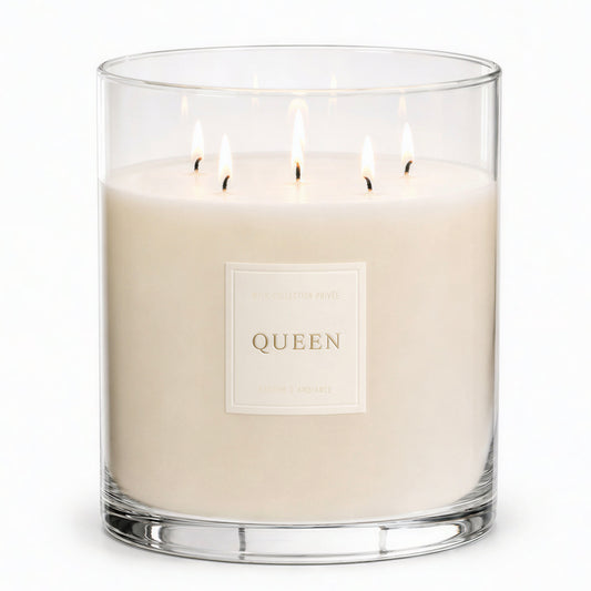 Personalised Mega Candle | Ivory | 3 kg