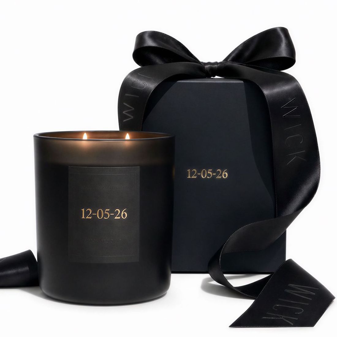 Collection Privèe // Personalised XXL Noir Candle // 400 ml