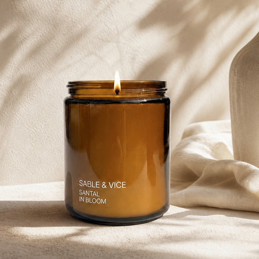 WH SALE | Amber Candle // Santal in Bloom // 220 ml