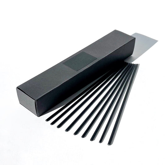 Box of Black Reeds // 20 x 25cm