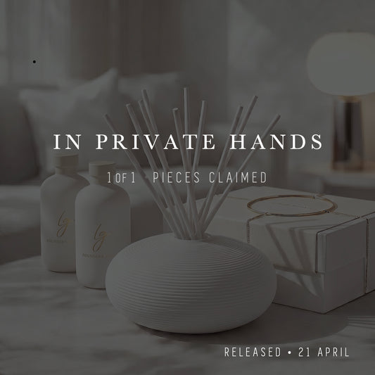The Ceramic Sphere // Hinoki Blush // Luxury Diffuser Gift Set // 1000 ml