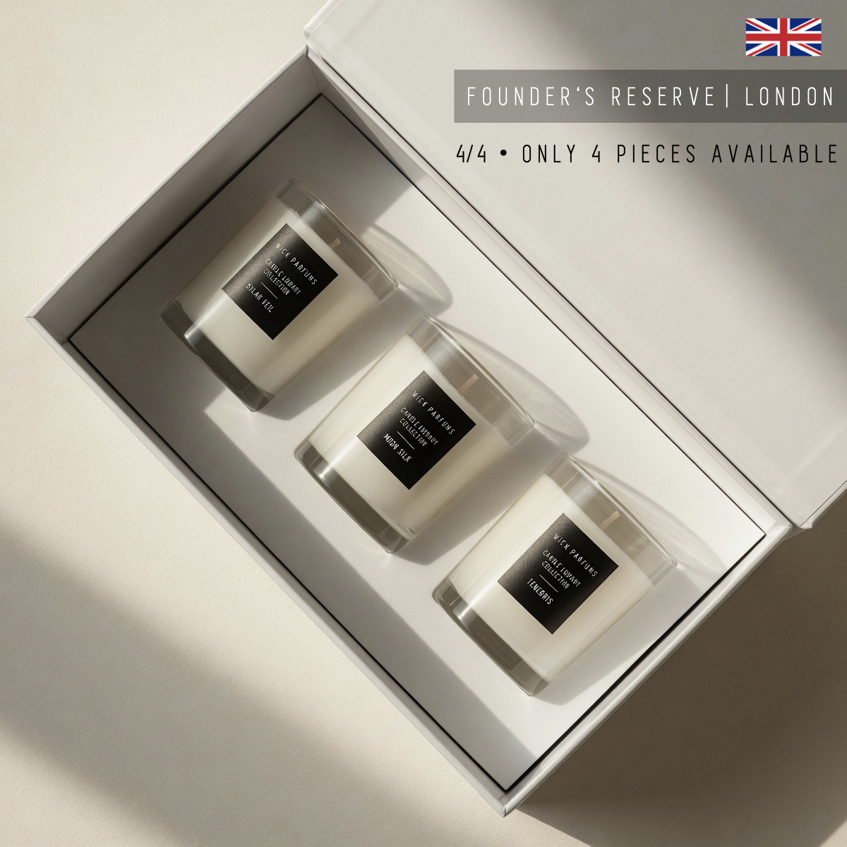 London Reserve Collection // Candle Trio Set