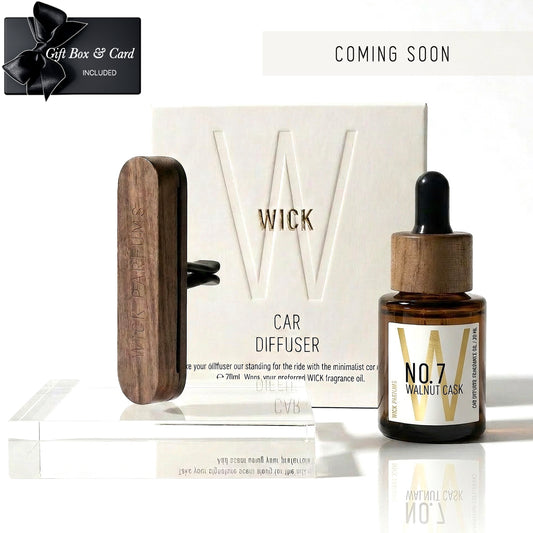 The Walnut Car Diffuser Duo // Limited Edition Gift Set