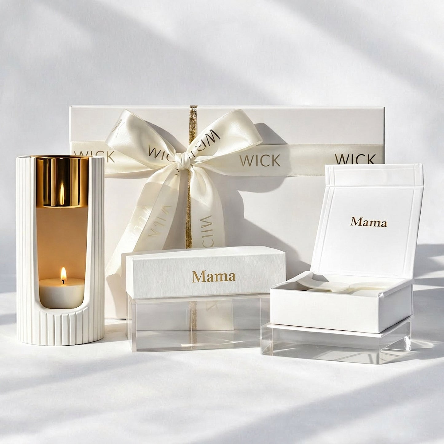 Personalised Wax Melting Trio // Limited Edition Gift Set // 3 pcs
