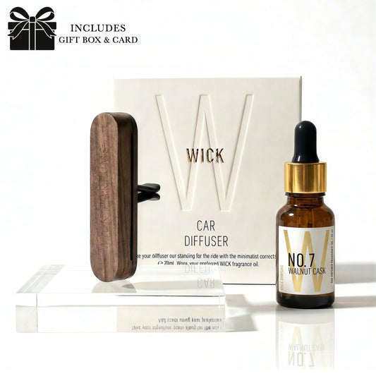 The Walnut Car Diffuser Duo // Limited Edition Gift Set | Pre-Order