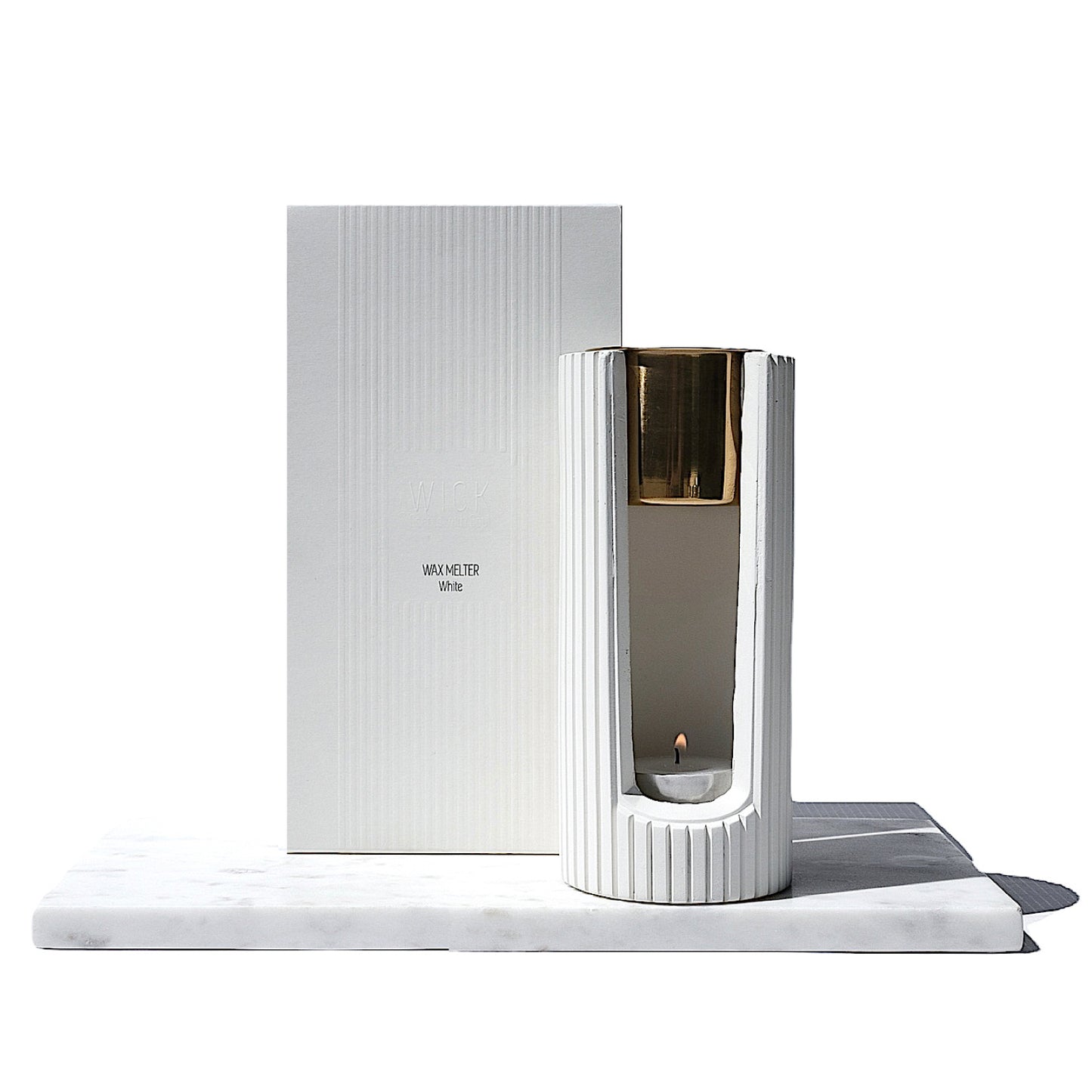The Wax Melter & Wax Truffle Discovery Set // Gift Set // White