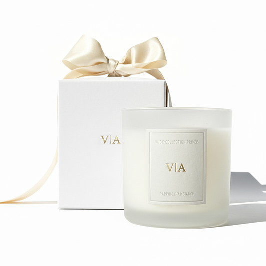 Collection Privèe // Personalised XXL Candle // Ivory // 500 ml